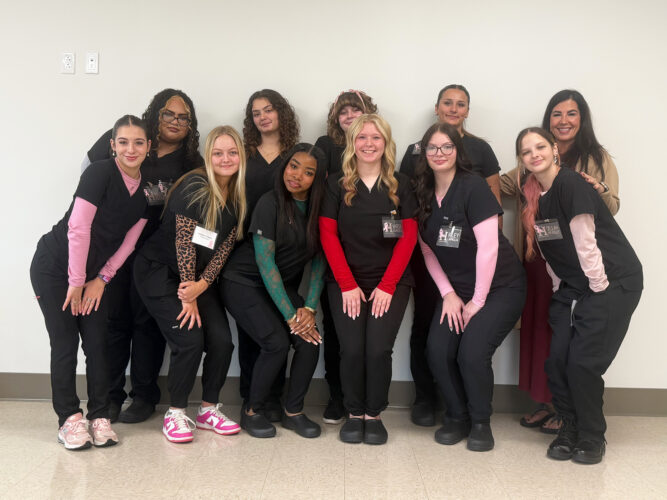 BOCES Students Help Breast Cancer Awareness Event